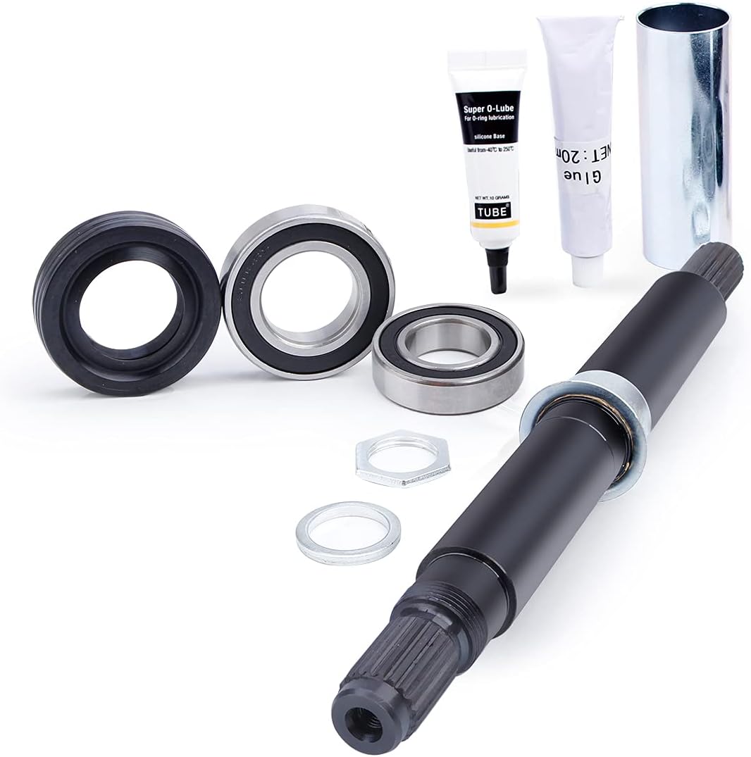 Pilida W10435302 Tub Shaft & Bearing: Compatible with Whirlpool Cabrio Washer Washing Machine