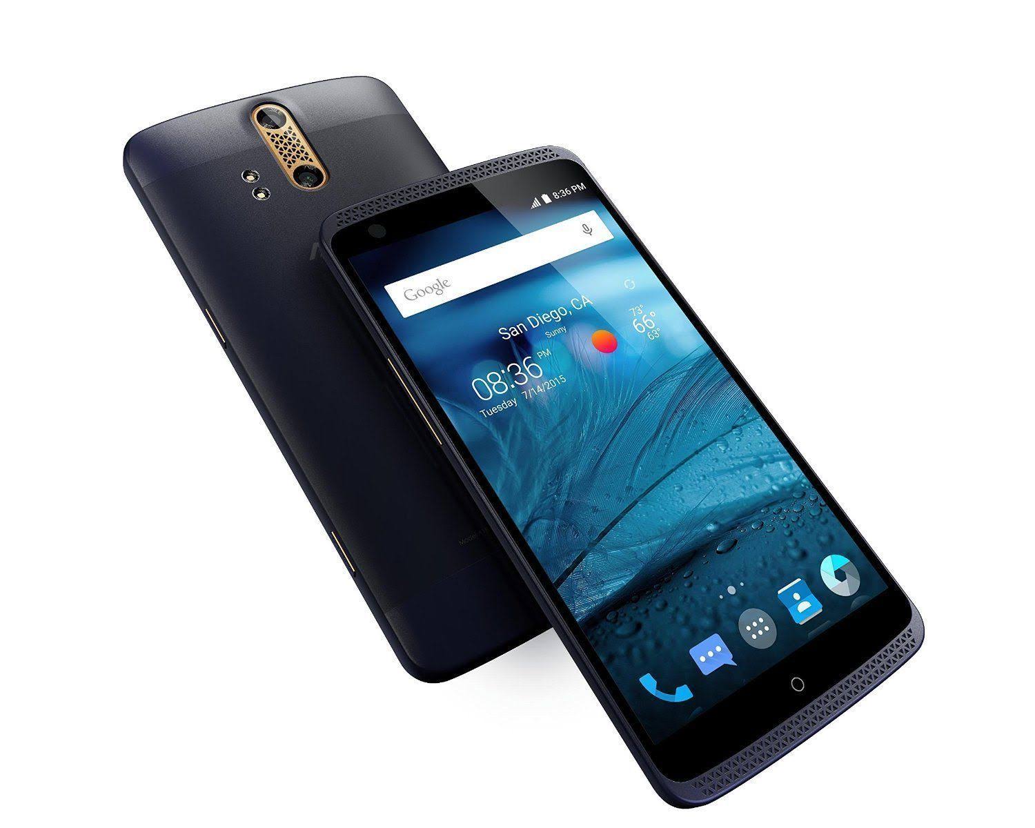 ZTE Axon Pro Factory Unlocked Phone, 64 GB Phthalo Blue (U.S. Warranty)