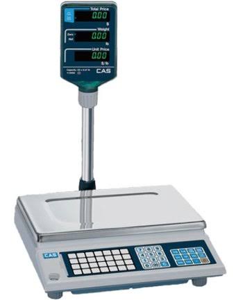 CAS AP1-60 Digital Price Computing Scale, 60lb Capacity, 0.02lb Resolution