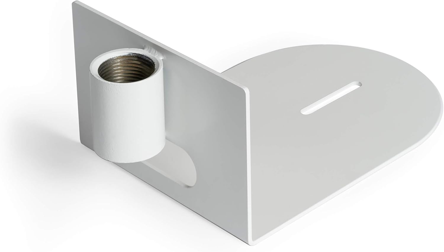 AV Brackets | PTZ Camera Ceiling Mounting Bracket Compatible with | HuddleCam | PTZOptics | Small Universal | White | HCM-1C Pack of 2