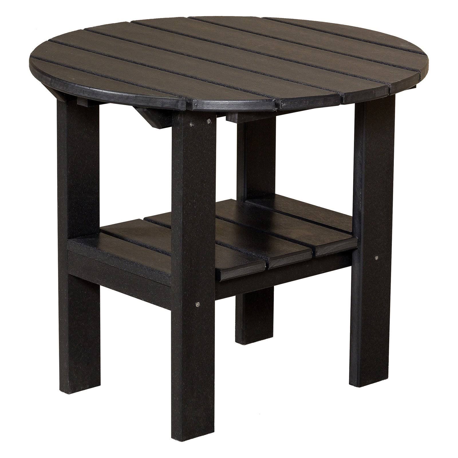 Little Cottage Classic Round Adirondack Side Table