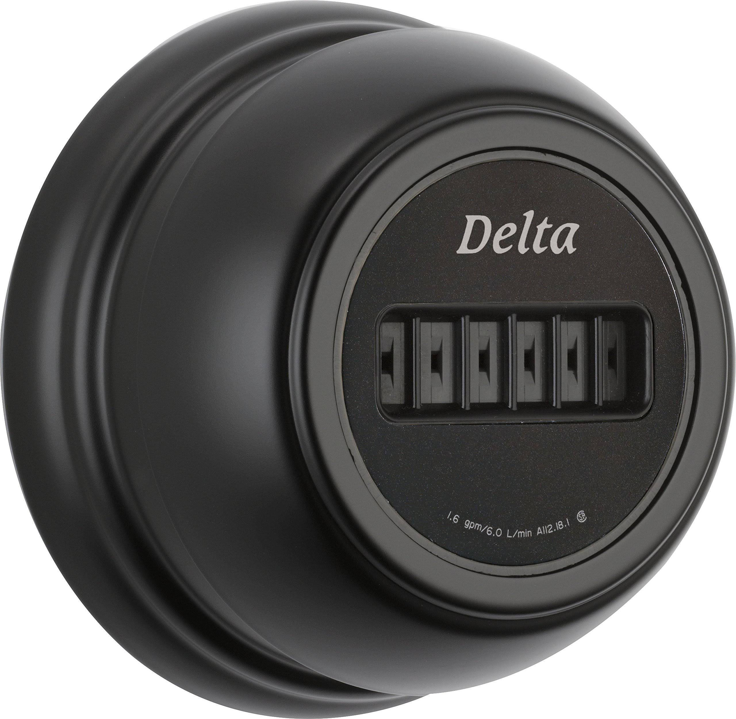 Delta T50001-BL H2Okinetic Body Spray Trim Matte Black