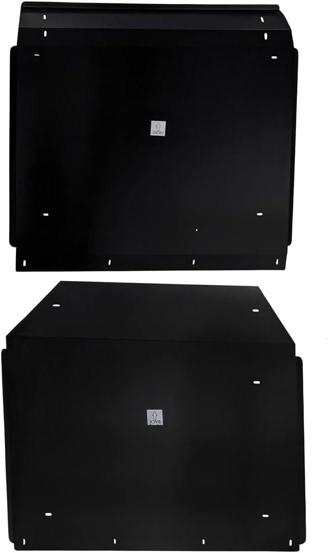 Titan Ramps Aluminum Roof Fits Polaris RZR 4-Door 22 lb. Black Powder Coated