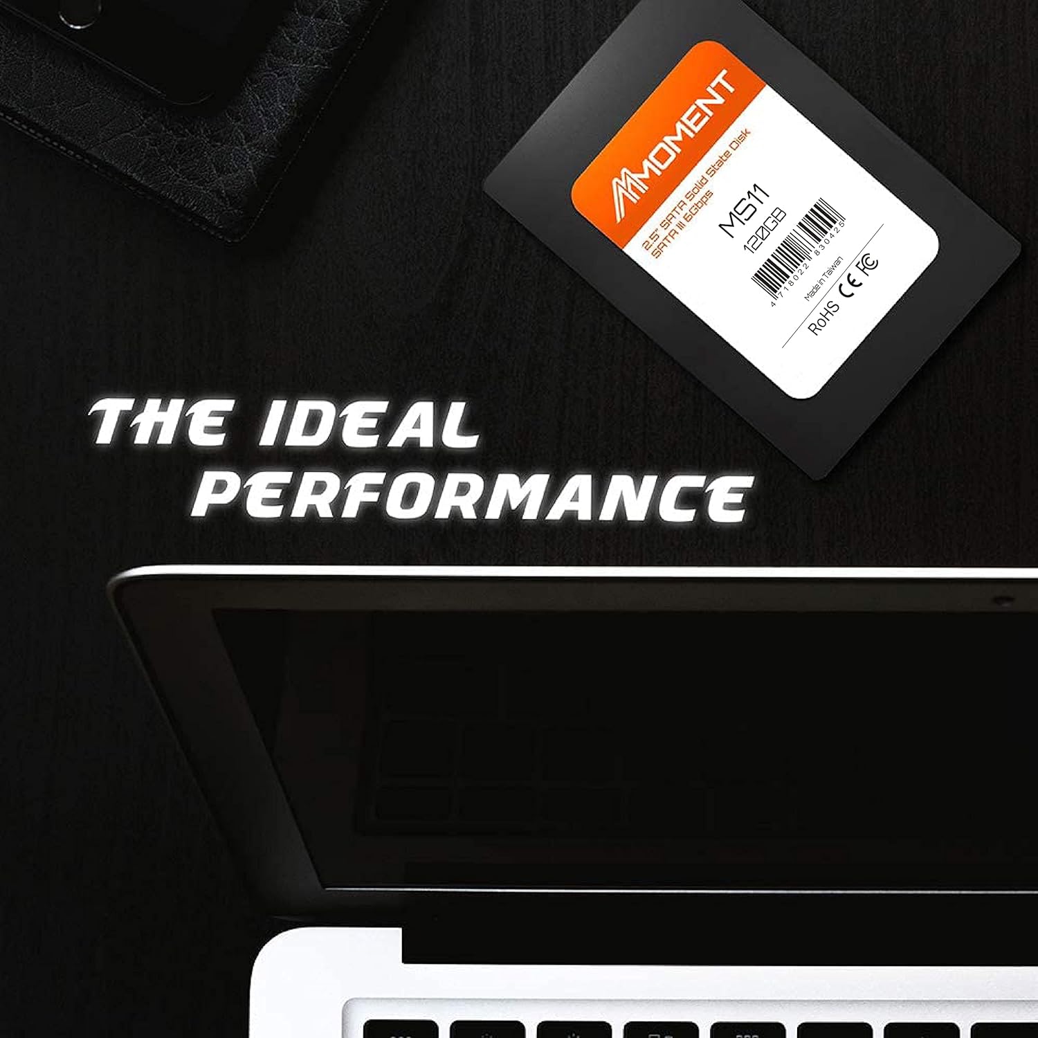 Mmoment MS11 120GB SATA III 2.5 Inch Internal SSD - up to 515MB/s Pack of 2