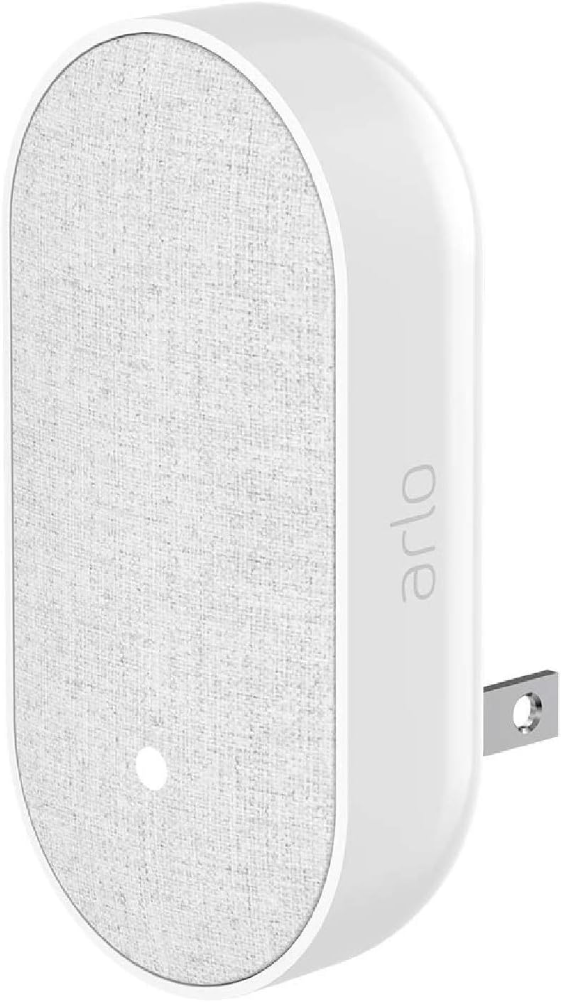 Arlo Chime - Wire-Free, Smart Home Security, Siren and Silent Mode (AC1001) Pack of 2