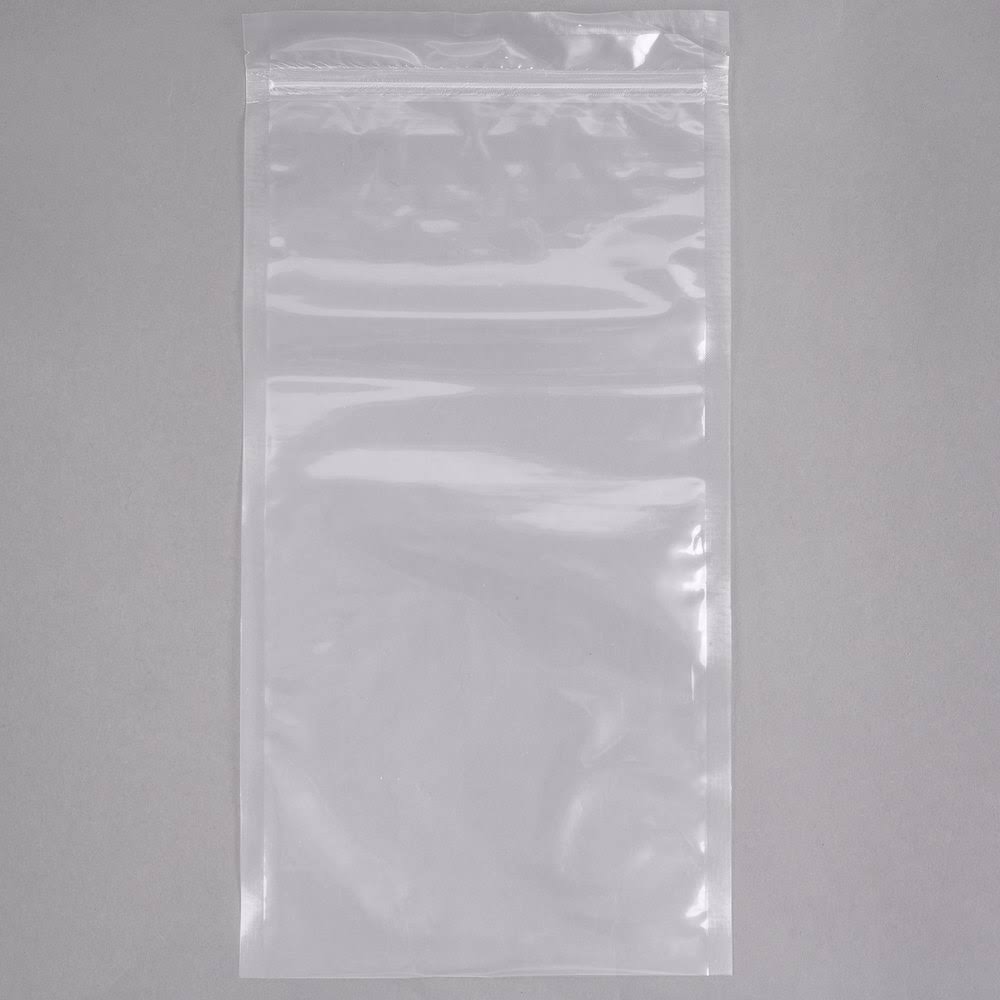 Vacmaster 50722 8x22 x 16x22 Zipper Vacuum Chamber Pouches 3-Mil 1000/Box