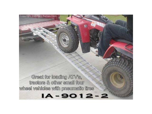 Black Widow IA-9012-2 Aluminum 7& 5x22 Arched ATV Ramps