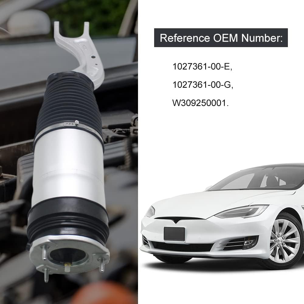 LUFASODERLING Front Left/Right Air Suspension Shock Absorber Strut Compatible with 2016-2017 Tesla Model X w309250001 Car Accessories