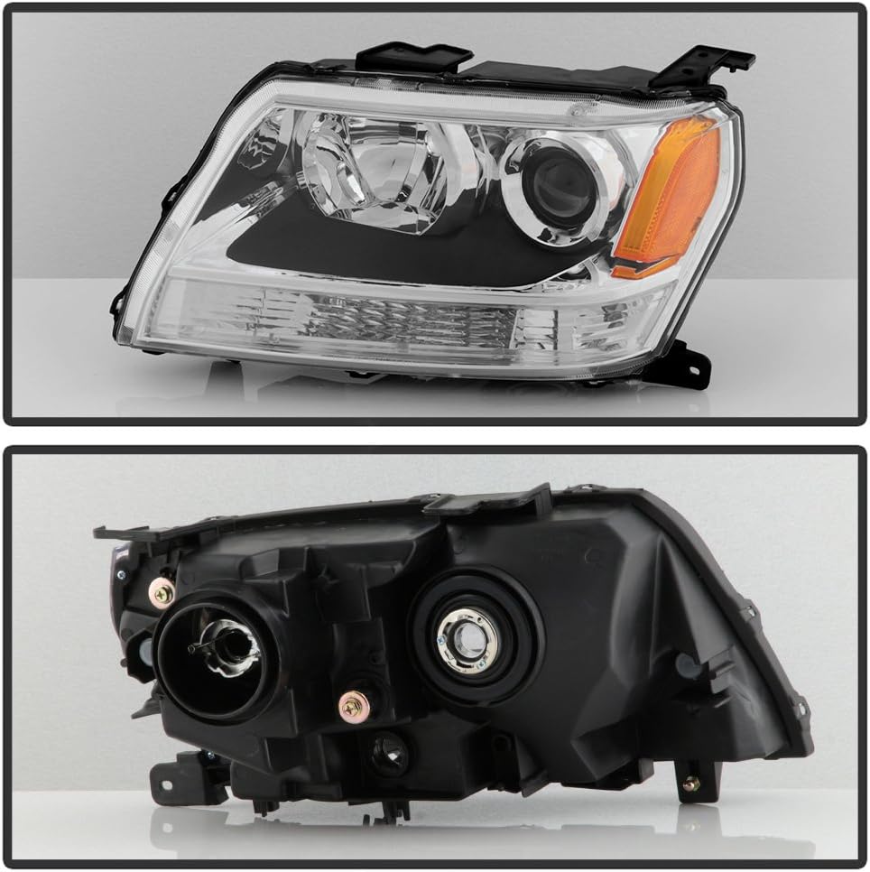 ACANII - For 2006 2007 2008 Suzuki Grand Vitara Headlights Headlamps Aftermarket Driver + Passenger Side