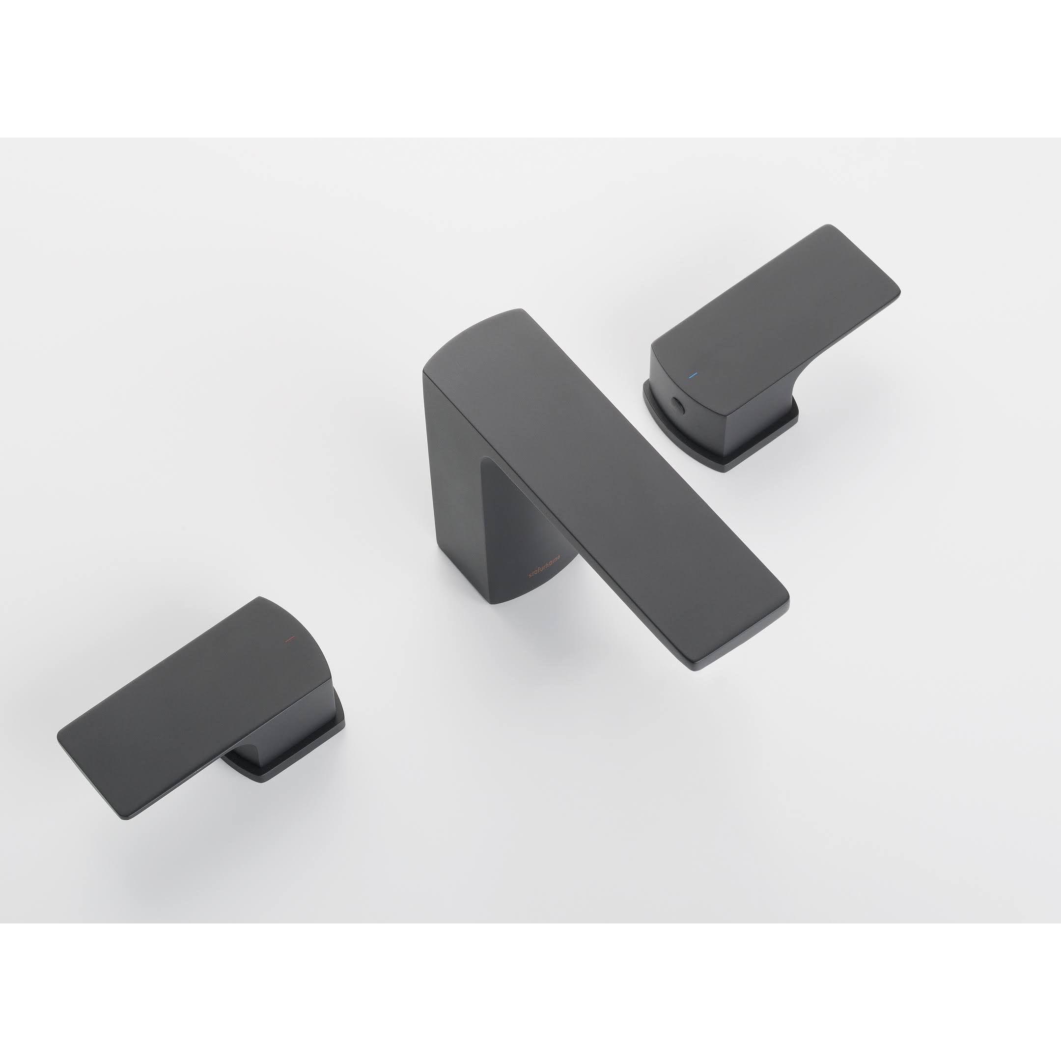 Stufurhome Barret Bathroom Faucet Set Matte Black