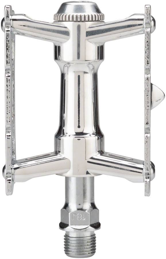 MKS Sylvan Track Next Pedals - Platform Aluminum 9/16x22 Silver