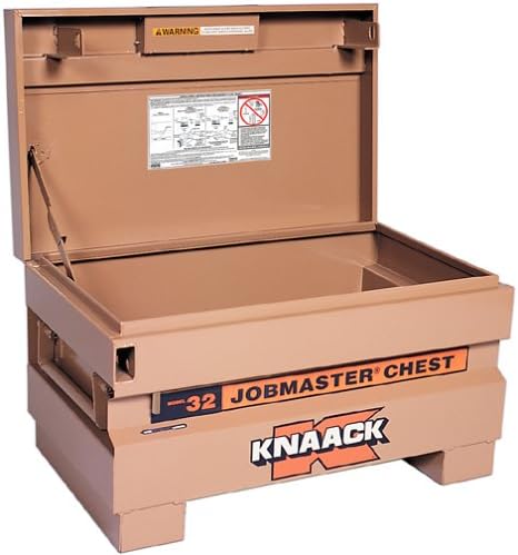 KNAACK Jobsite Chest, 32 inch W x 19 inch D x 13 inch H, Tan