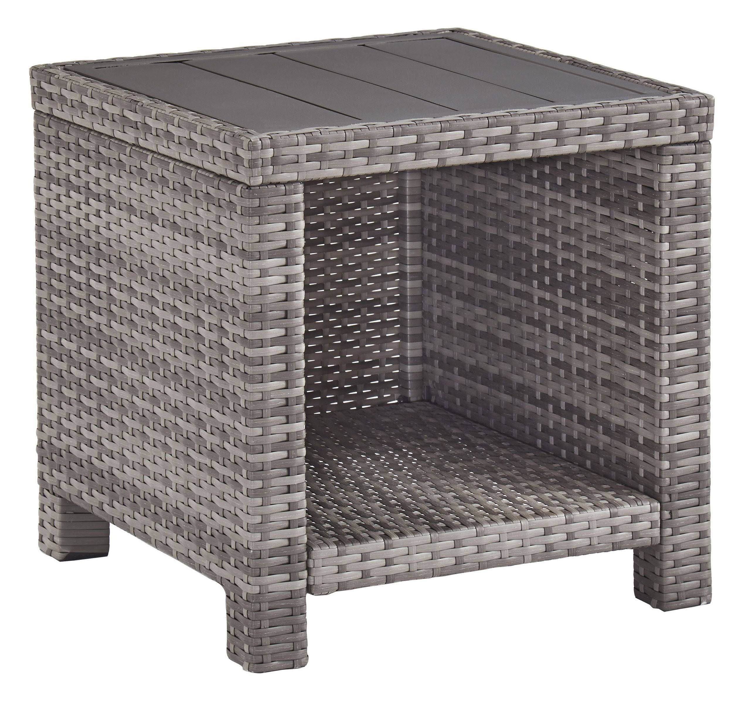 Ashley Furniture Salem Beach Square End Table - Gray