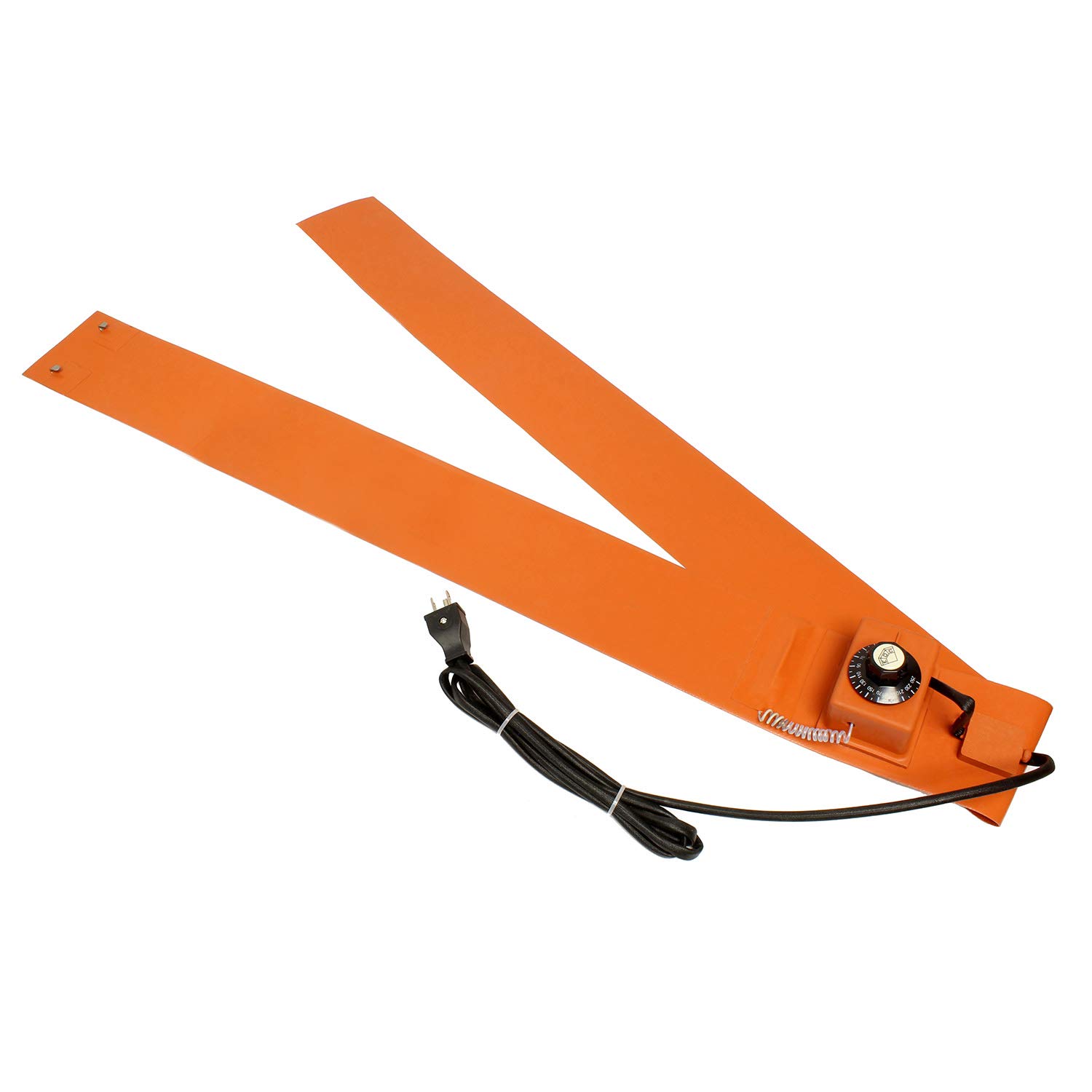 BISupply Silicone Heater Pad Drum Electric Heat Wrap Hot Heating Pad for 55 Gallon Barrel, 120V 1200 Watt – 4x70in Pack of 2