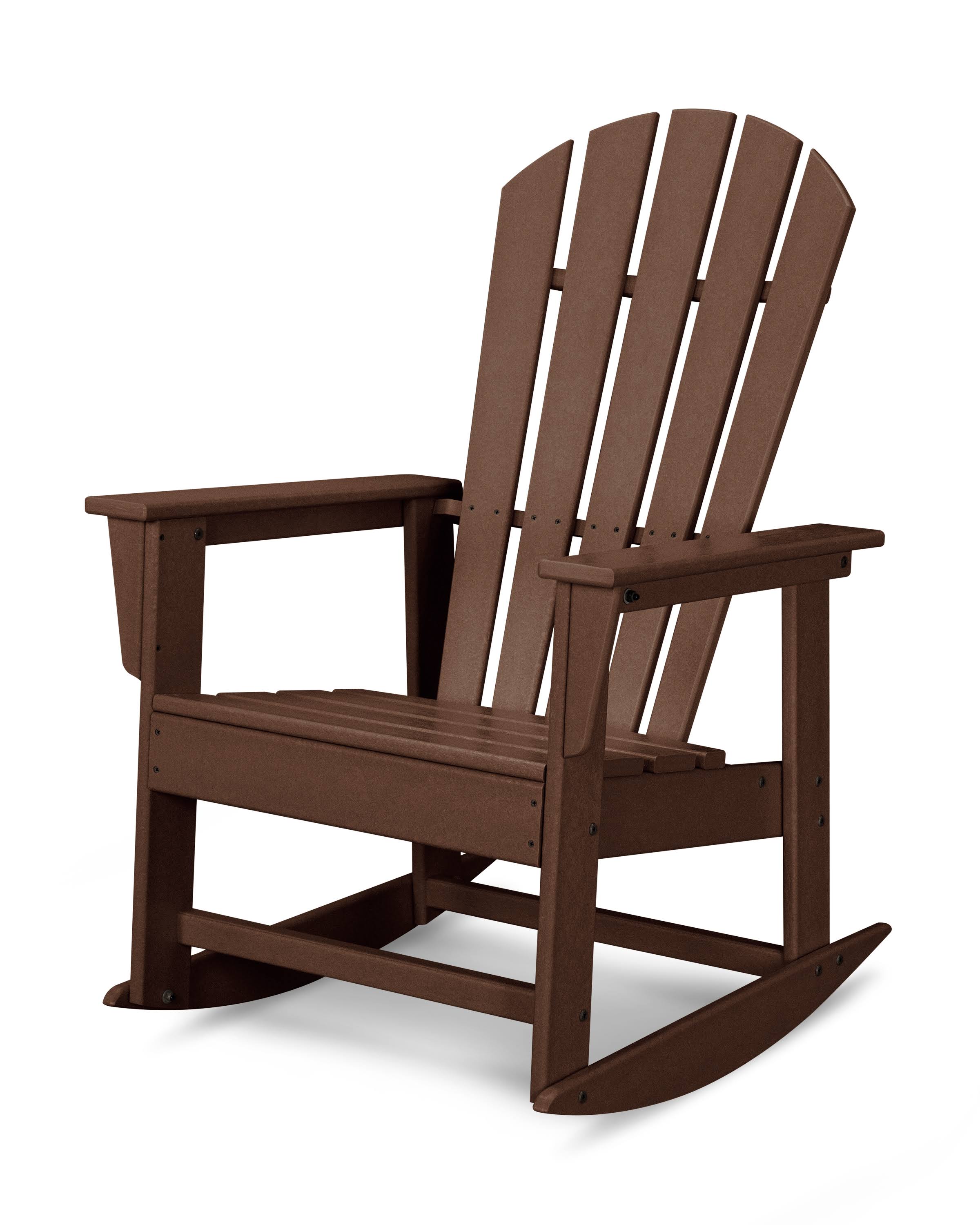 POLYWOOD South Beach Rocking Chair - Mahogany