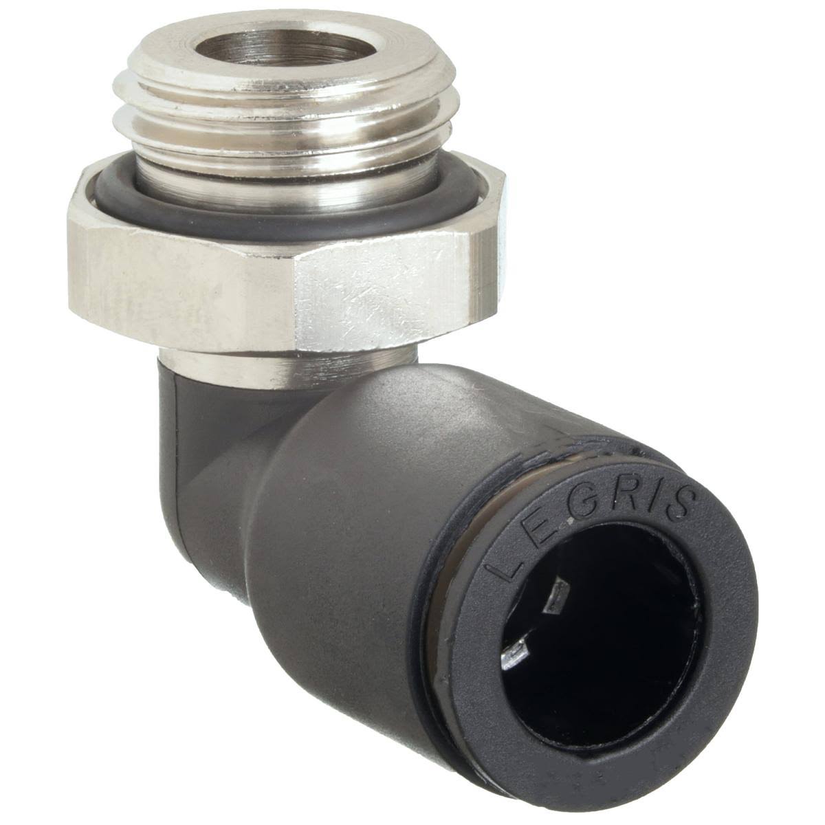 Legris 3199 06 10 Male Elbow,6mm Od,psi 290,pk10, Black