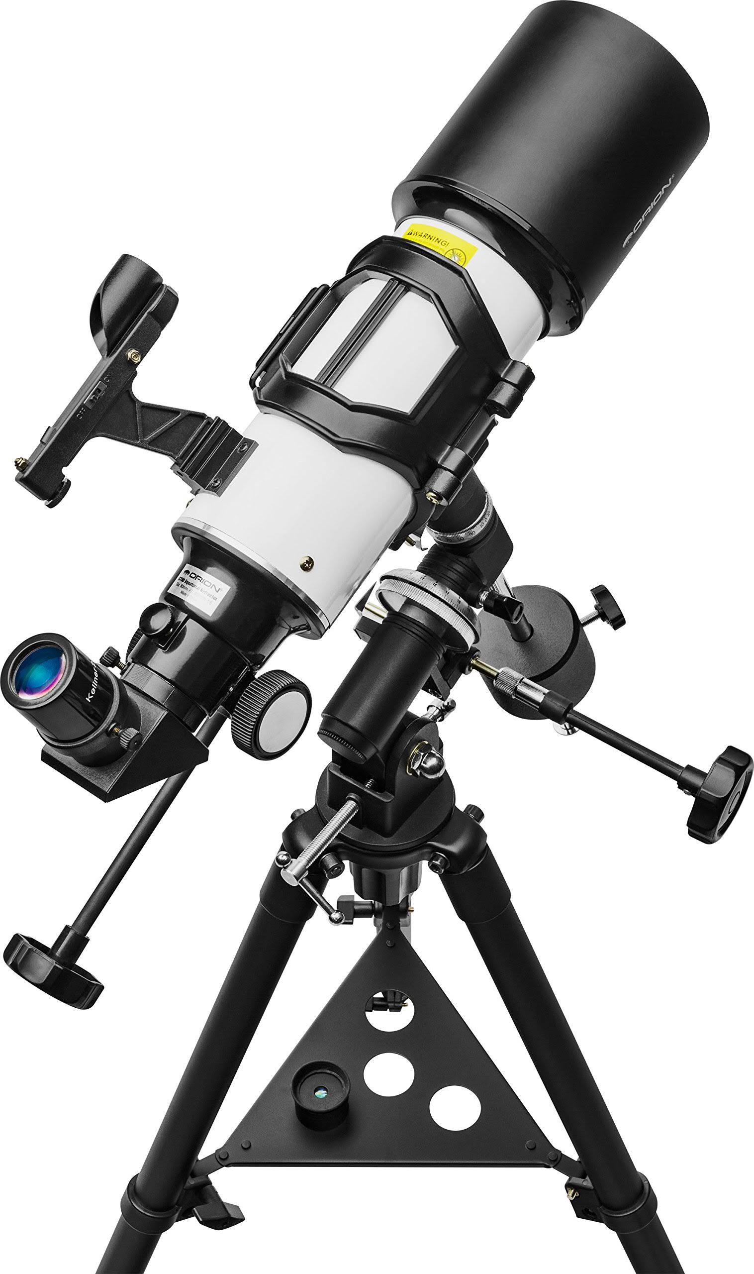 Orion CT80 EQ 80mm Compact Equatorial Refractor Telescope, White