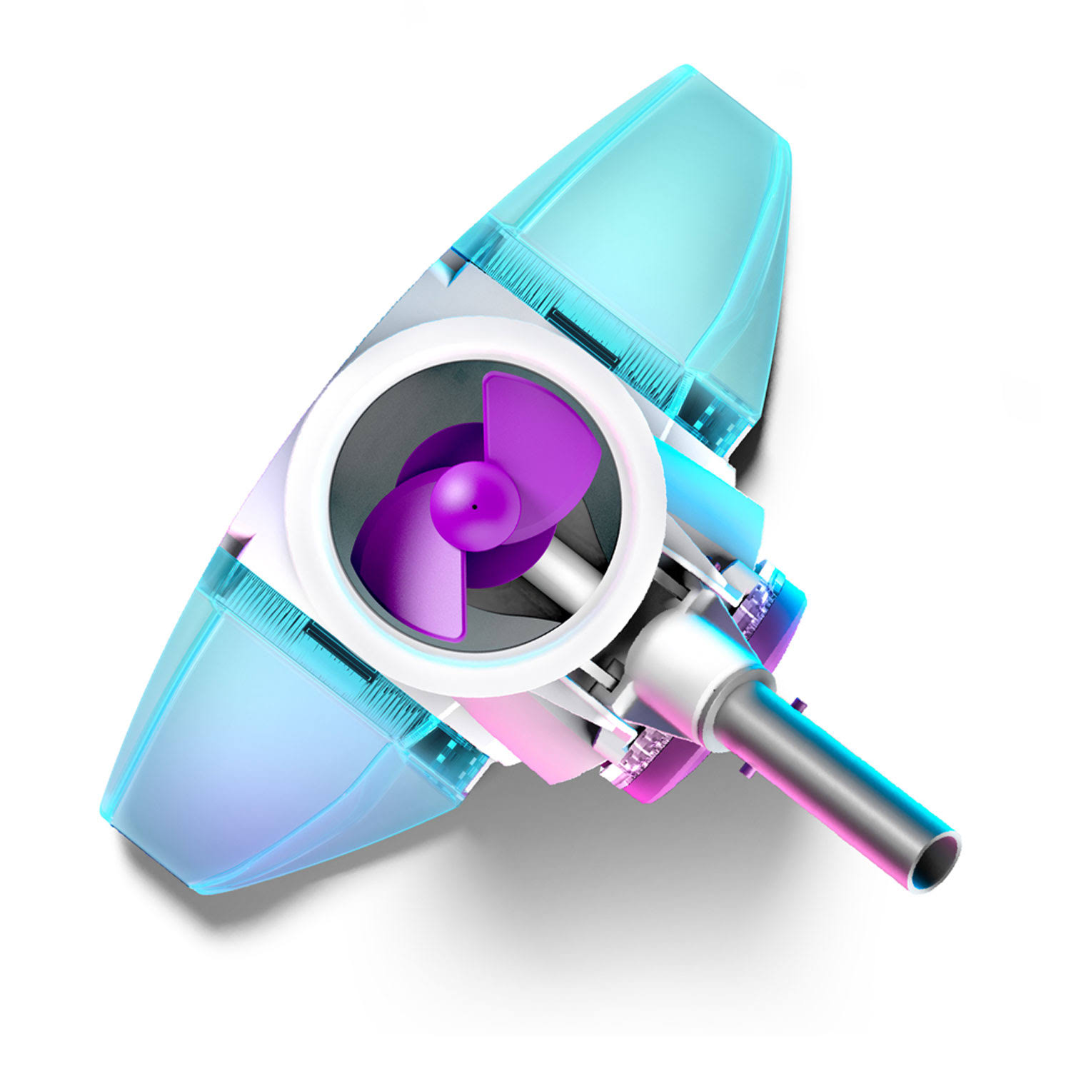 Kokido EV90CBX/US Telsa 90 Rechargeable Handheld Pool Vacuum for All Pool Types