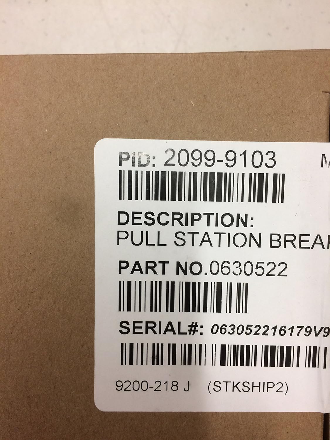 SIMPLEX 2099-9103 - Pull Station W/Break Glass, 2 in/O Pack of 2