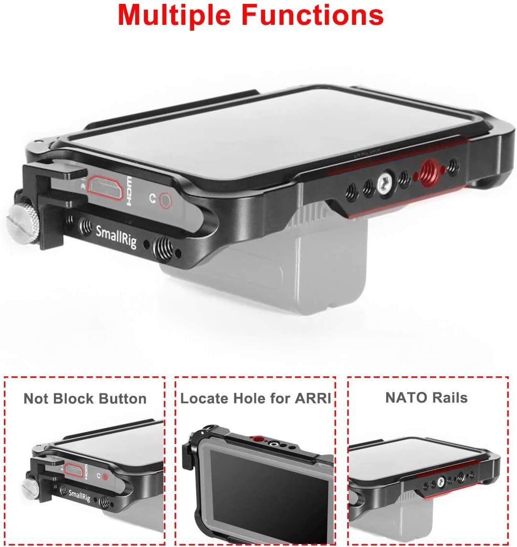 SmallRig AtomX 5 inches Cage for Shinobi CMA2305 Pack of 2