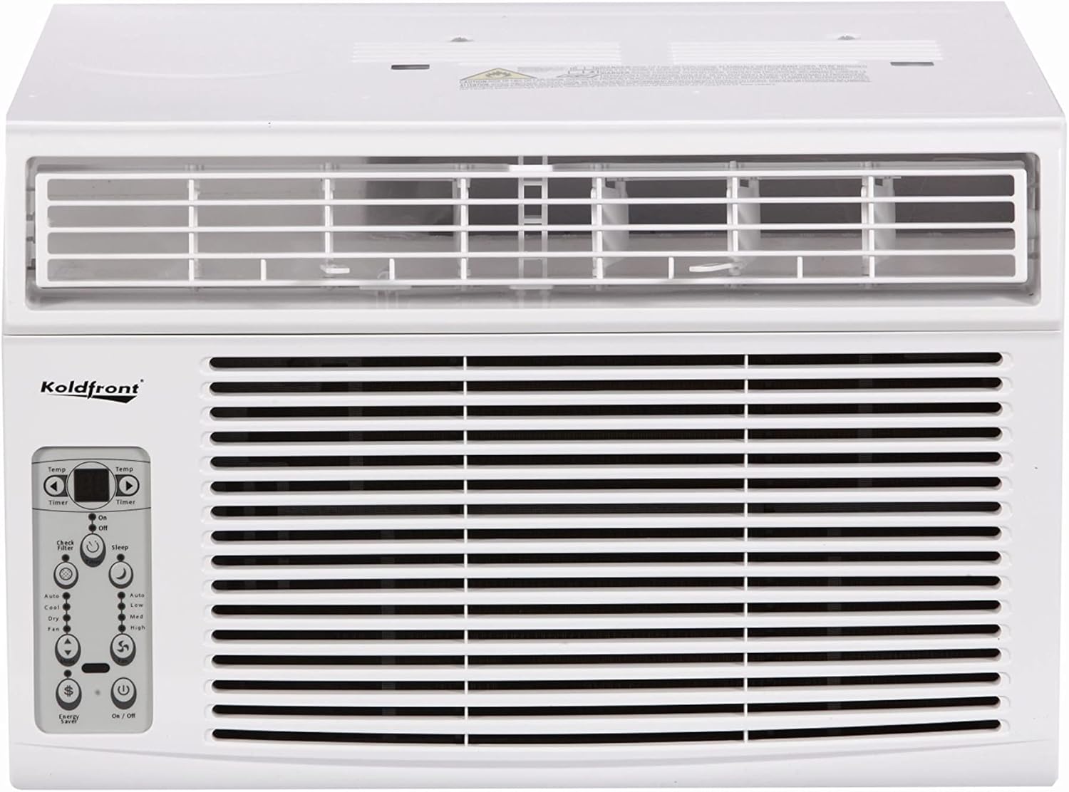 Koldfront WAC8003WCO 8000 BTU 115V Window Air Conditioner with Dehumidifier and Remote Control