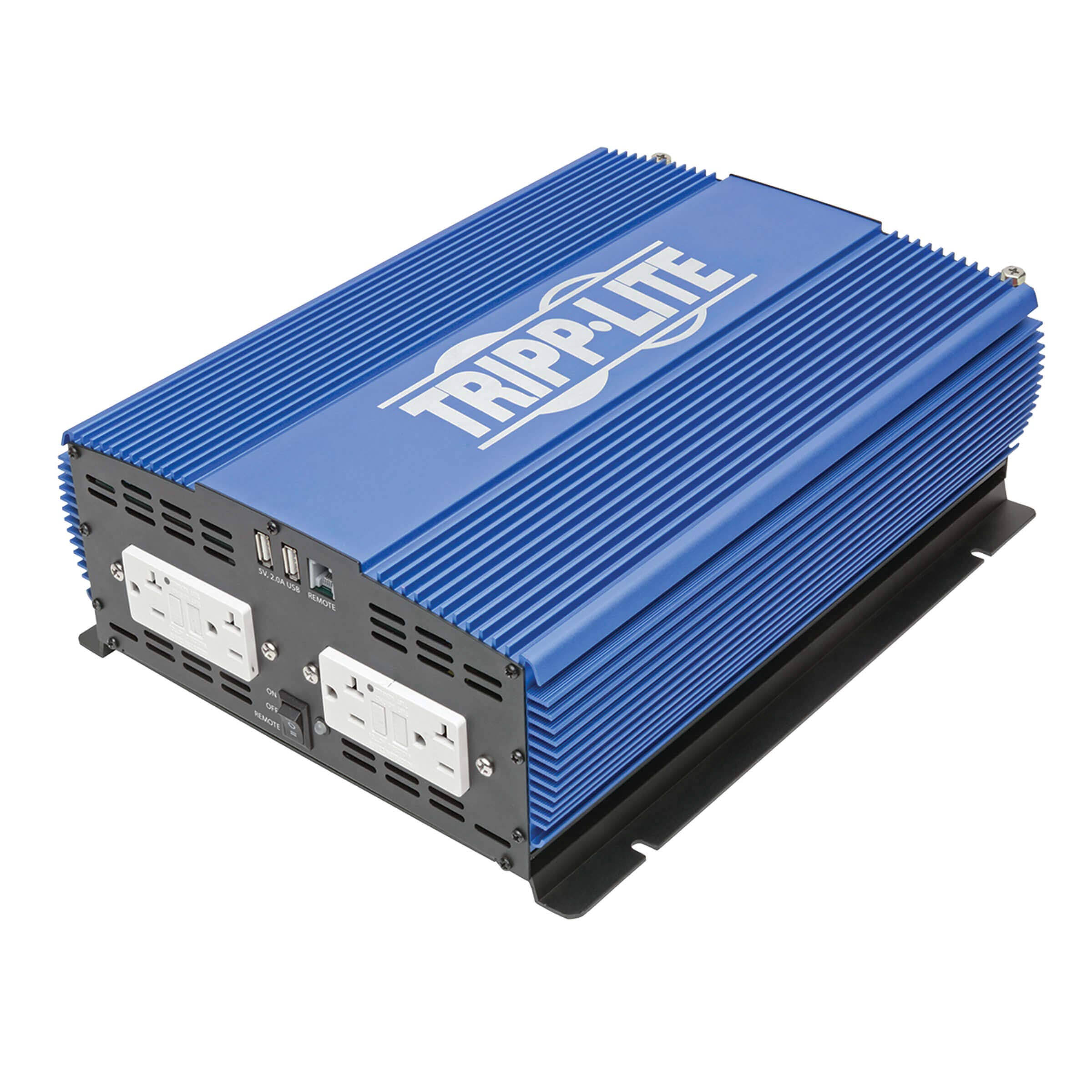 Tripp Lite PINV3000 4-Outlet, 2-usb 3000W Portable Compact Mobile Power Inverter