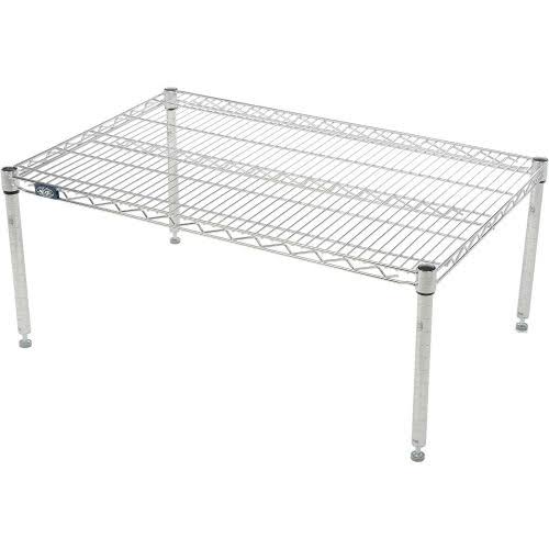 Nexel Chrome Wire Dunnage Rack - 36x22W x 24x22D x 14x22H P2436C