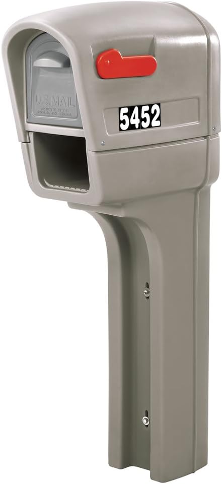 Step2 545200 MailMaster Plus Mailbox, Stone Gray Pack of 2