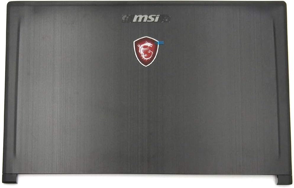Lph New Replacement LCD Back Cover Rear Cover for MSI GS63VR, GS63VR 6RF, GS63VR 7RF, GS63VR Stealth Pro Series Laptop