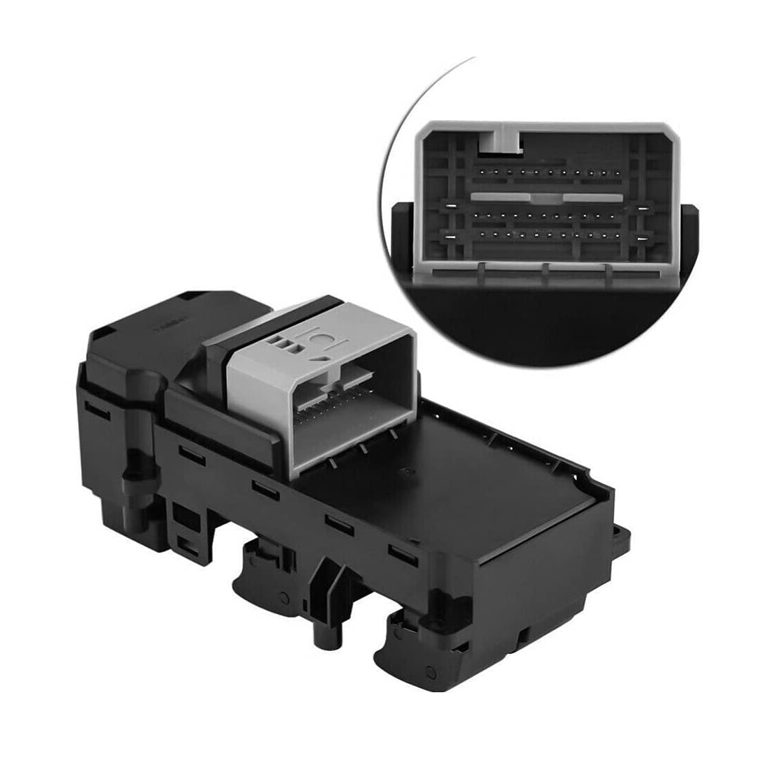 Window Master Power Switch Driver Side Compatible with 2008 2009 2010 2011 2012 Honda Accord EX & EX-L Sedan 4-Door Replace# ‎35750-TA0-A31, 35750-TA0-A32 Double Auto on Driver Side & Passenger Side Pack of 2