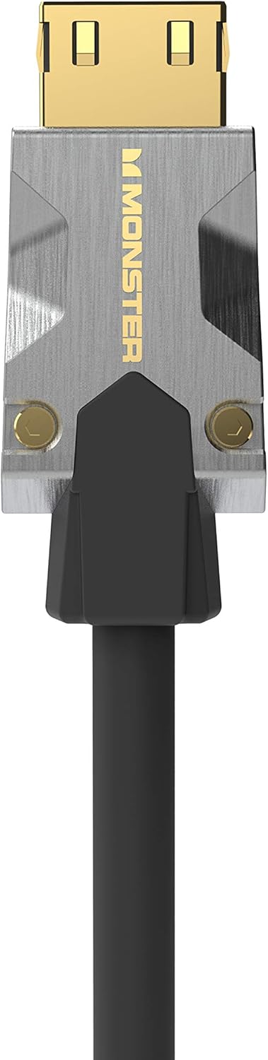 Monster M-Series 2000 Certified Premium Ultra High Speed HDMI Cable - 2.0 4K 60Hz, 22.5 Gbps - 5 Meters (16.4 Ft) Pack of 2