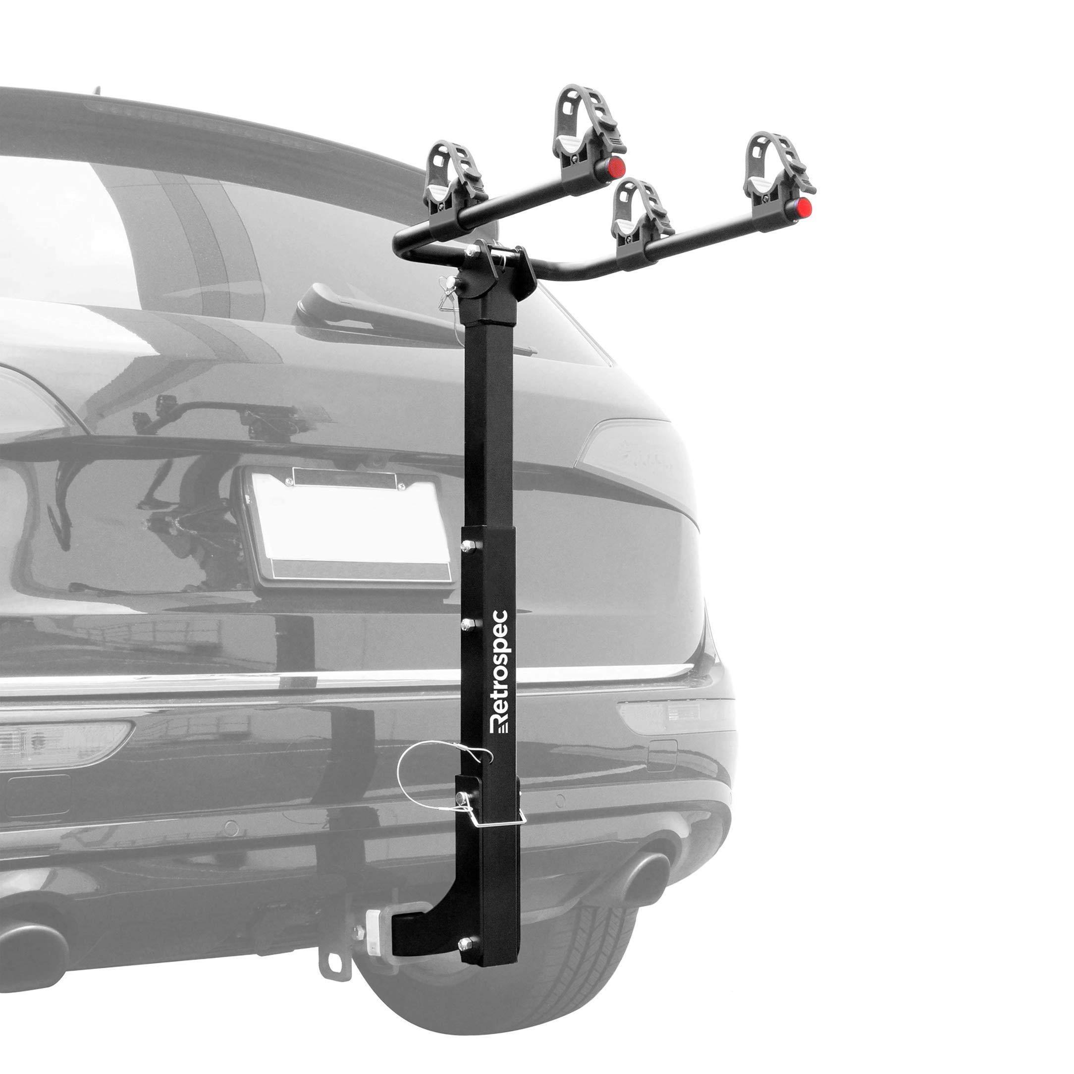 Retrospec Lenox Car Hitch Mount Bike Rack with 2-Inch RECEIVER; 2 Bicycle Carrier