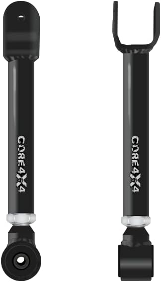CORE 4X4 Adjustable Control Arms Tier 1 - Front Upper - Color: Black (Fits Jeep Cherokee XJ 1986-2001, Jeep Comanche MJ 1985-1992, Jeep Grand Cherokee ZJ 1993-1998, Jeep Wrangler LJ/TJ 1997-2006)