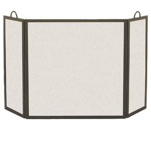 Pilgrim 18214 52.5x22 3 Panel Rectangular Screen - Matte Black