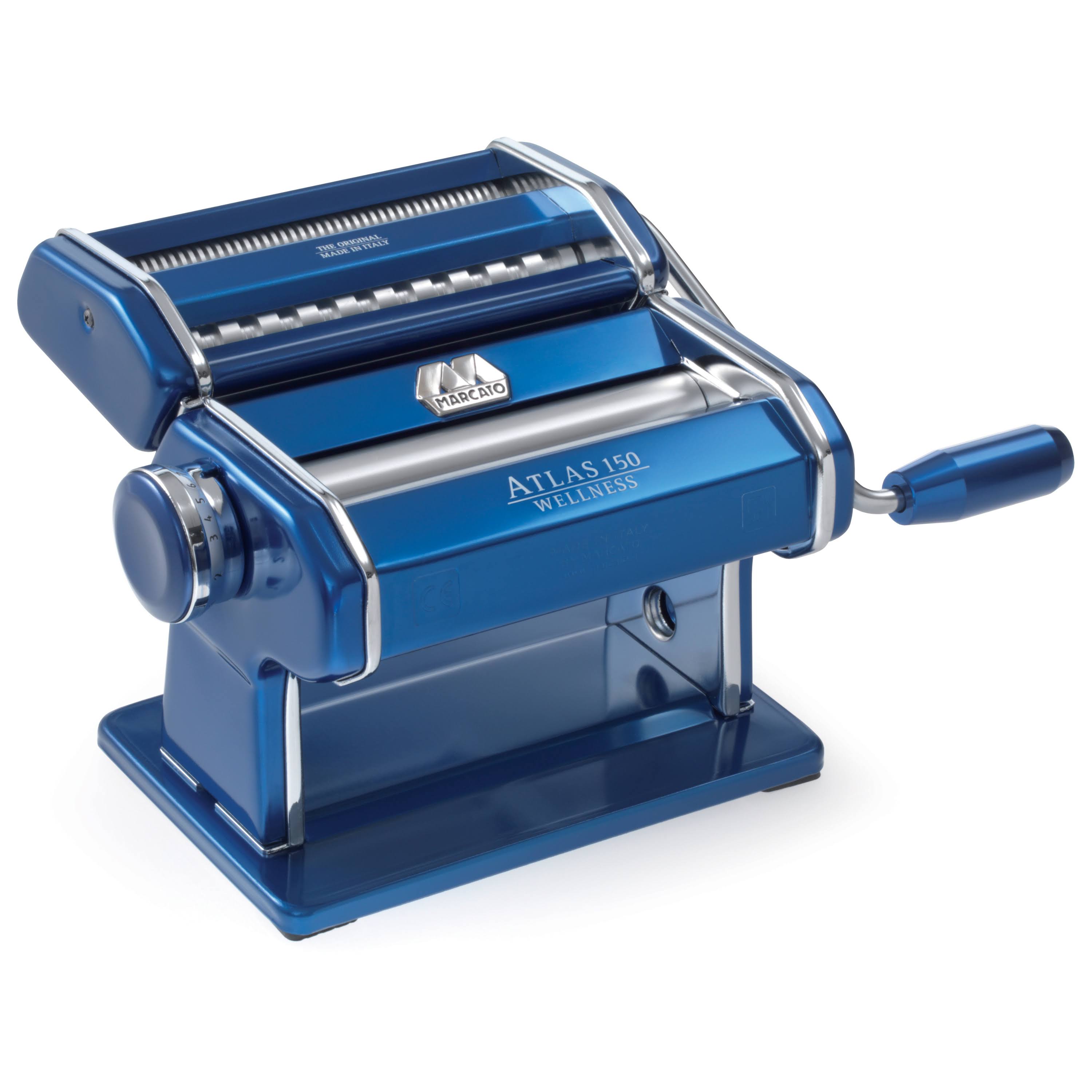 Marcato Atlas 150 Pasta Machine, Blue