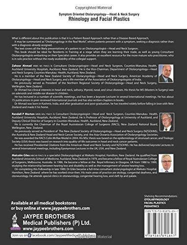 Symptom Oriented Otolaryngology: Head u0026 Neck Surgery - Volume 2: Rhinology and Facial Plastics [Book]