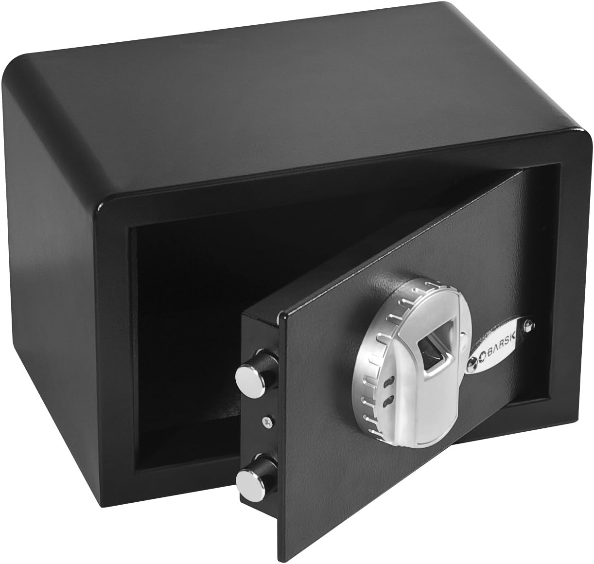 BARSKA Compact Biometric Fingerprint Security Safe Lock Cabinet 11.8 in x 7.8 in x 7.8 in