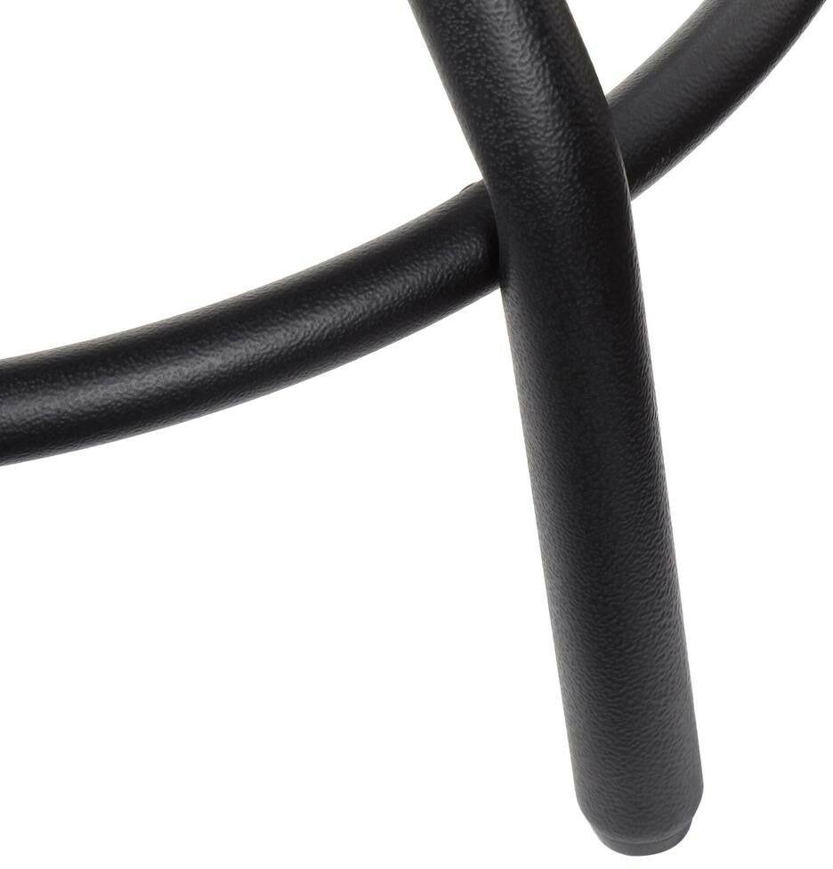 Home Decorators Collection Industrial Mansard Adjustable Height Black Bar Stool