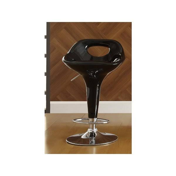 Homelegance 1147BLK Ride Black AirLift Swivel Stool Set of 2