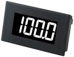 Lascar DPM 950S-EB-W 3.5 Digit Backlit LCD Voltmeter, White