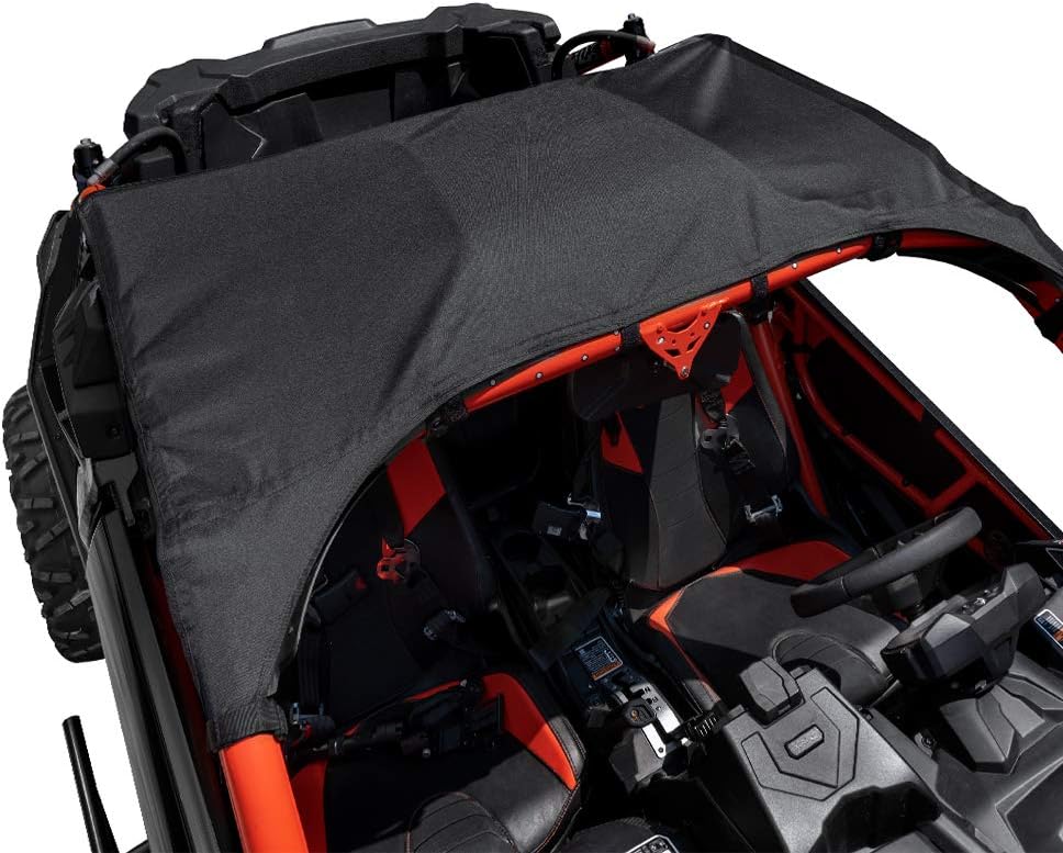 Kemimoto X3 Soft Canvas Roof Compatible with Can Am Maverick X3 All Model 2017 2018 2019 2020 2021 2022 (2 Doors) Pack of 2