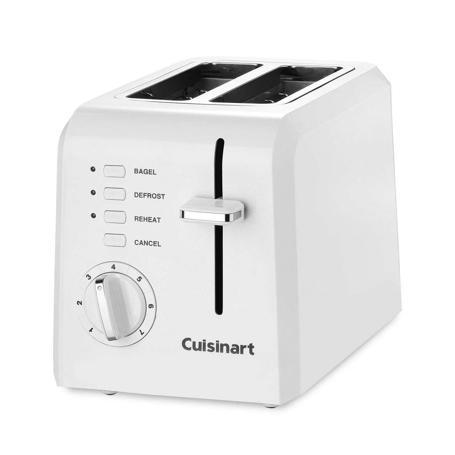 Cuisinart 2 Slice Compact Toaster White