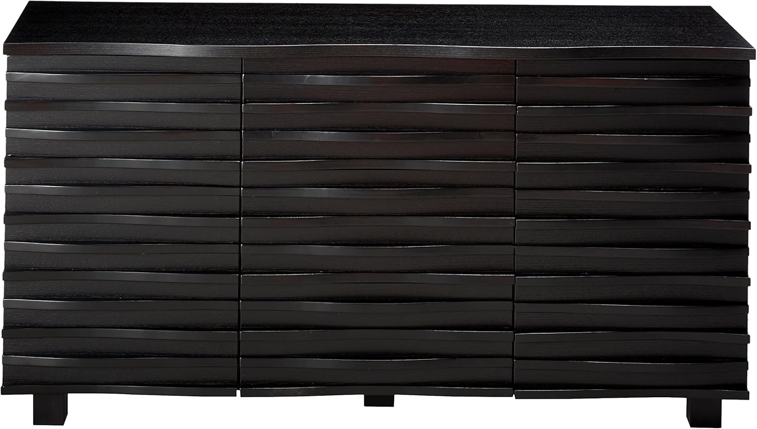 Stanton 3-drawer Server Black