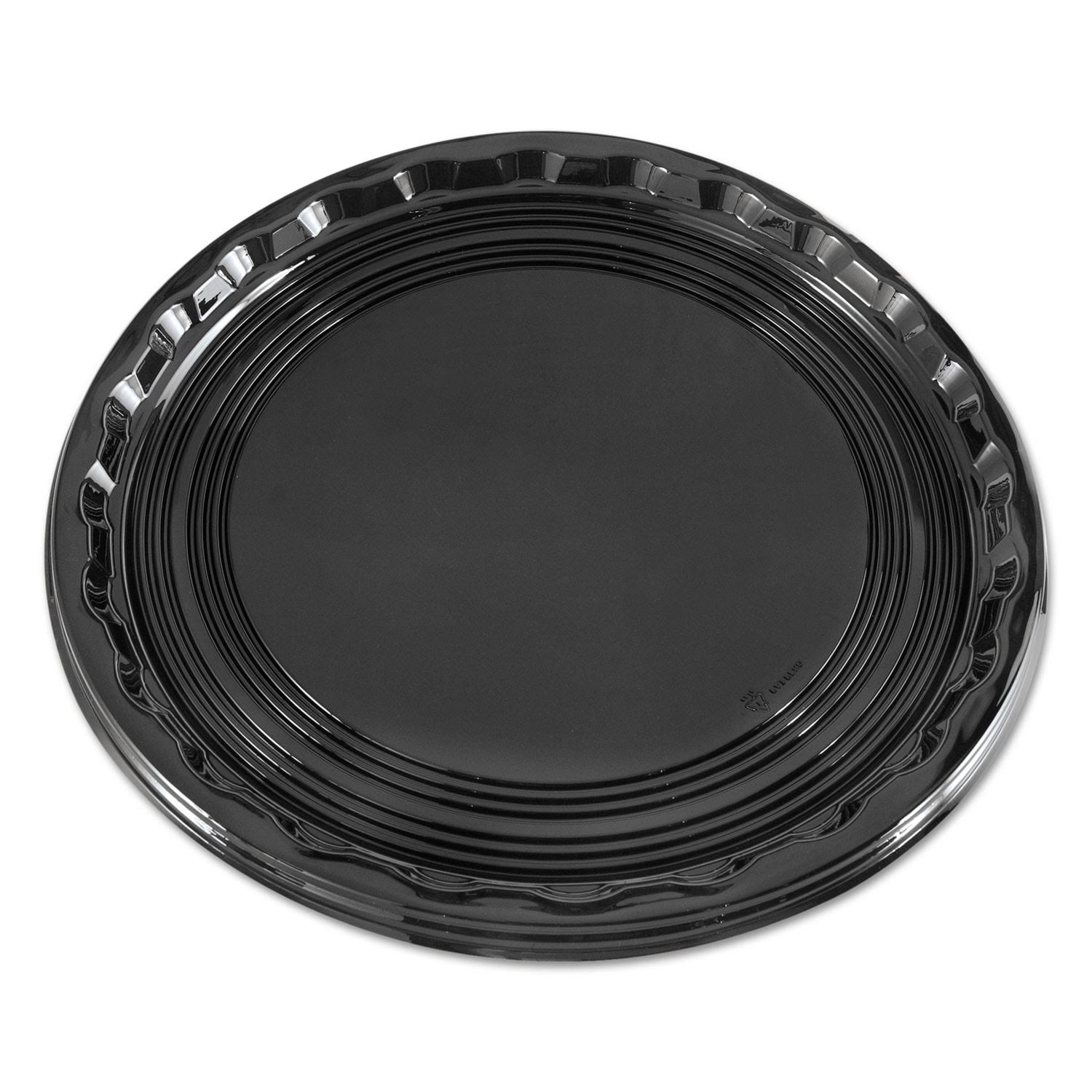 Handi-foil of America Plastic Serving Tray 18x22 Dia Black 25/Carton