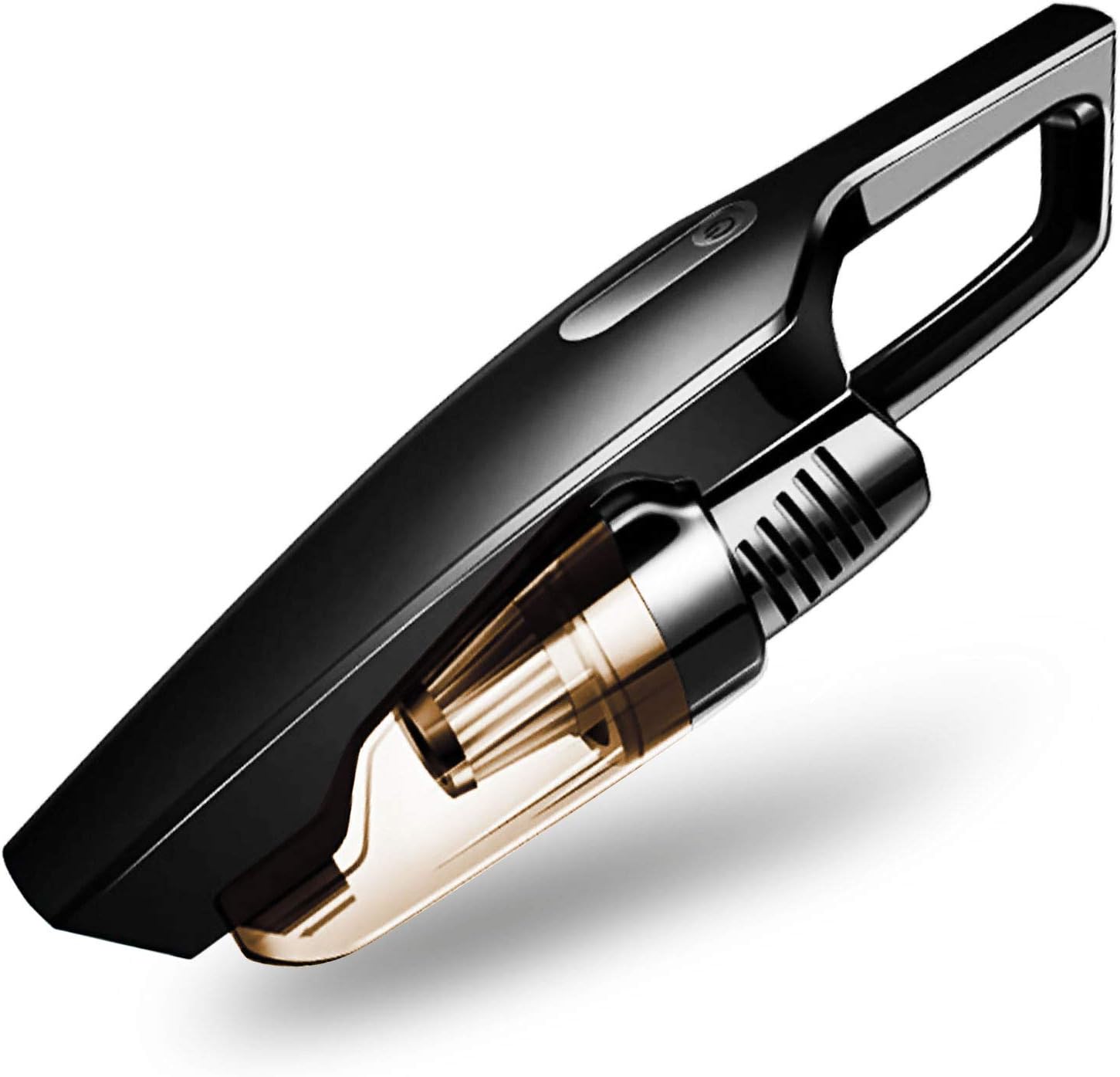 Handheld Vacuum Cordless, 9000Pa Rechargeable Car Vacuum Cleaner, Powerful Quick Charge Hand Vacuum for Car, Home, Office, Pet Hair Travel Cleaning (Black)