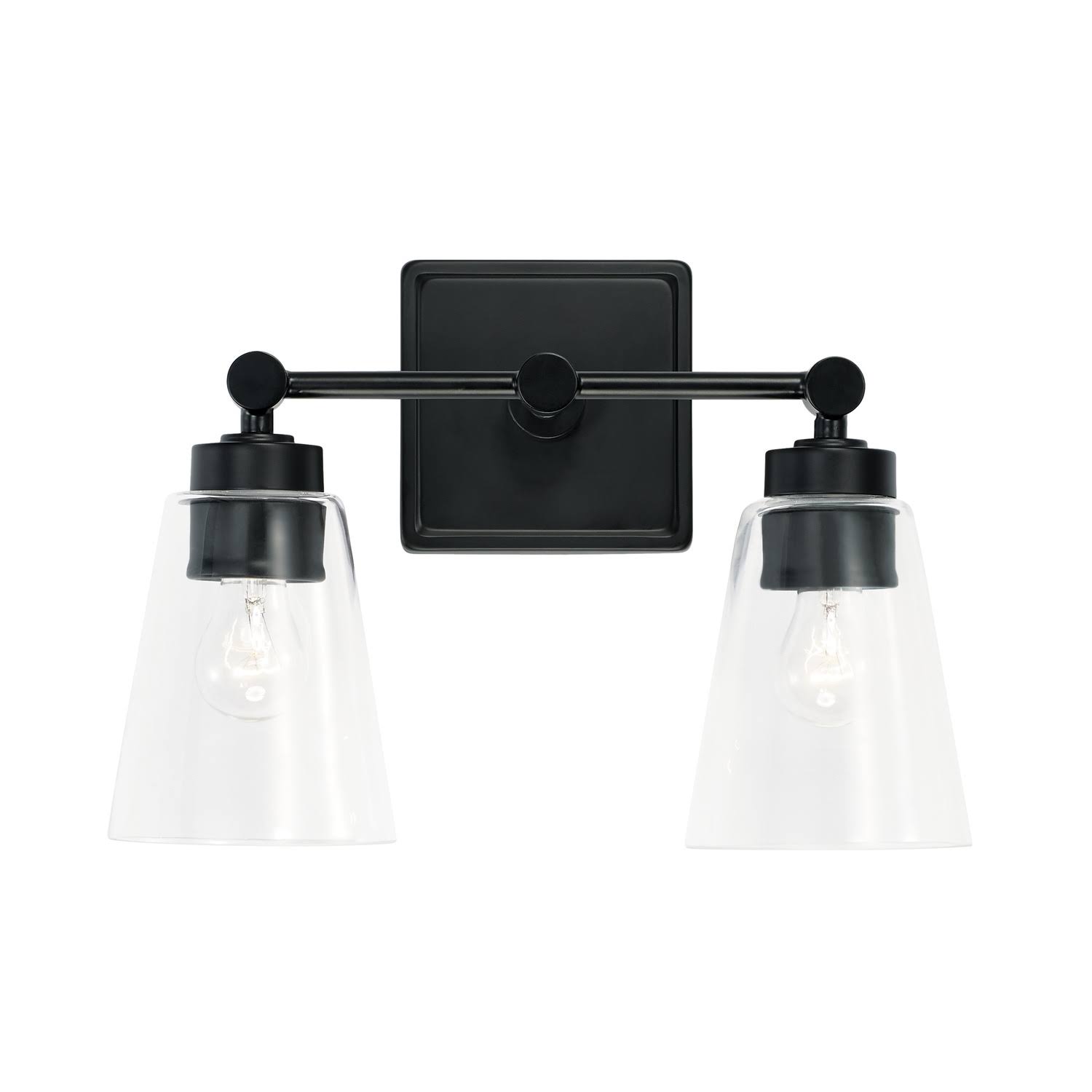 Capital Lighting 121821MB-432 2 Light Vanity Matte Black