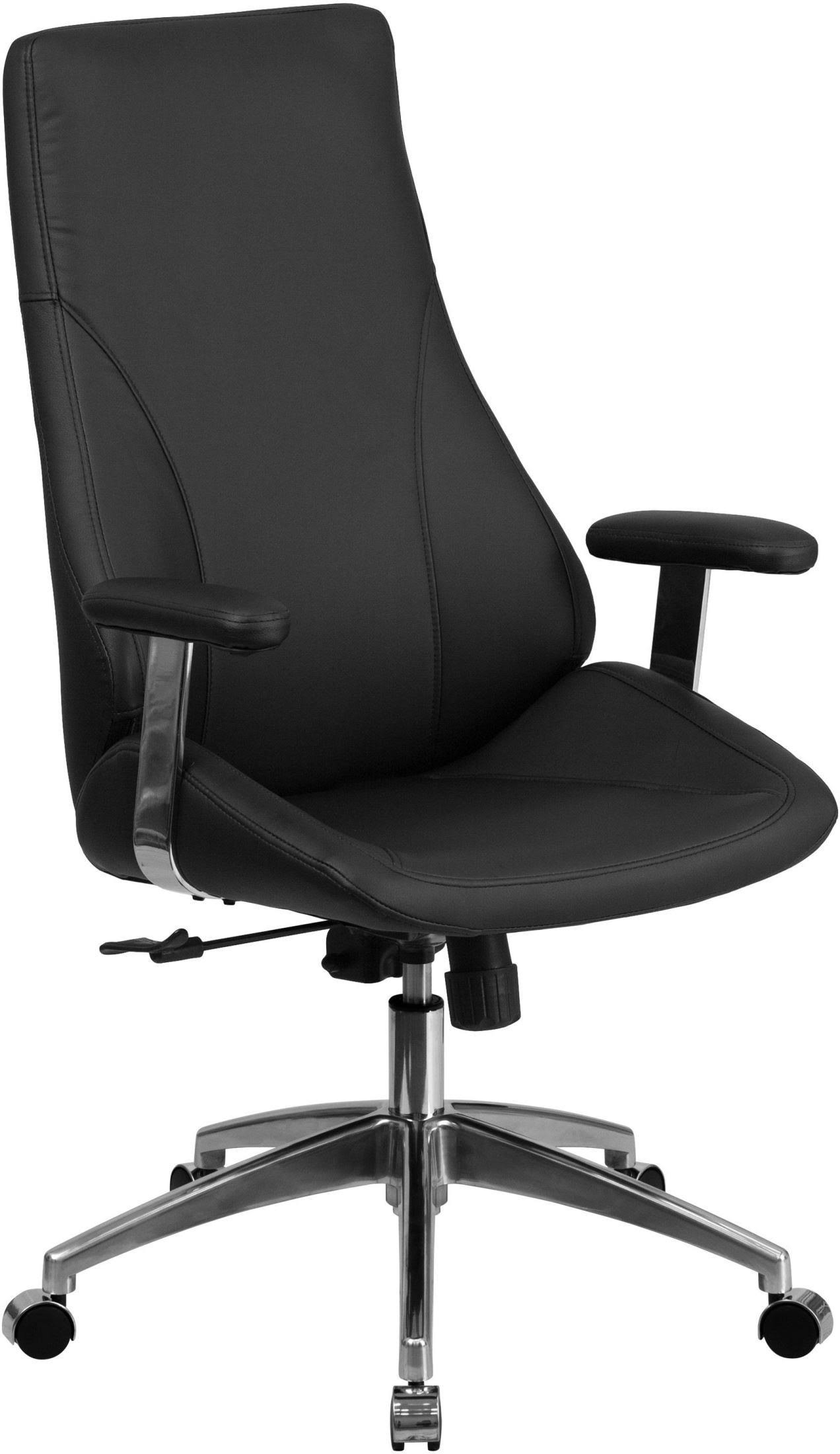 Flash Furniture High Back Executive Swivel Chair, Black