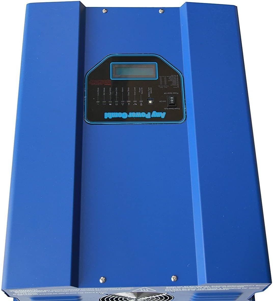 SSWINNER 2000W Peak 6000W Pure SINE Wave Power Inverter, Low Frequency Inverter DC 48V AC Input 230V Output 230V Converter，with Solar Charger Controller