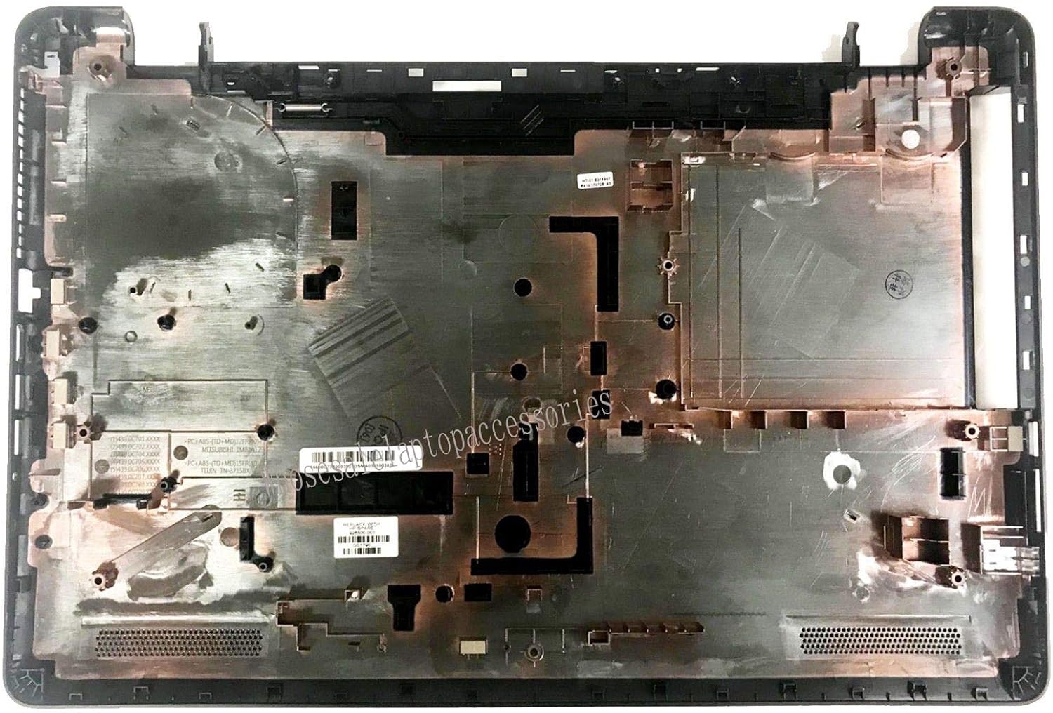 Compatible Replacement for HP 17-AK 17-BS Lower Bottom Base Case Cover 926500-001 Pack of 2