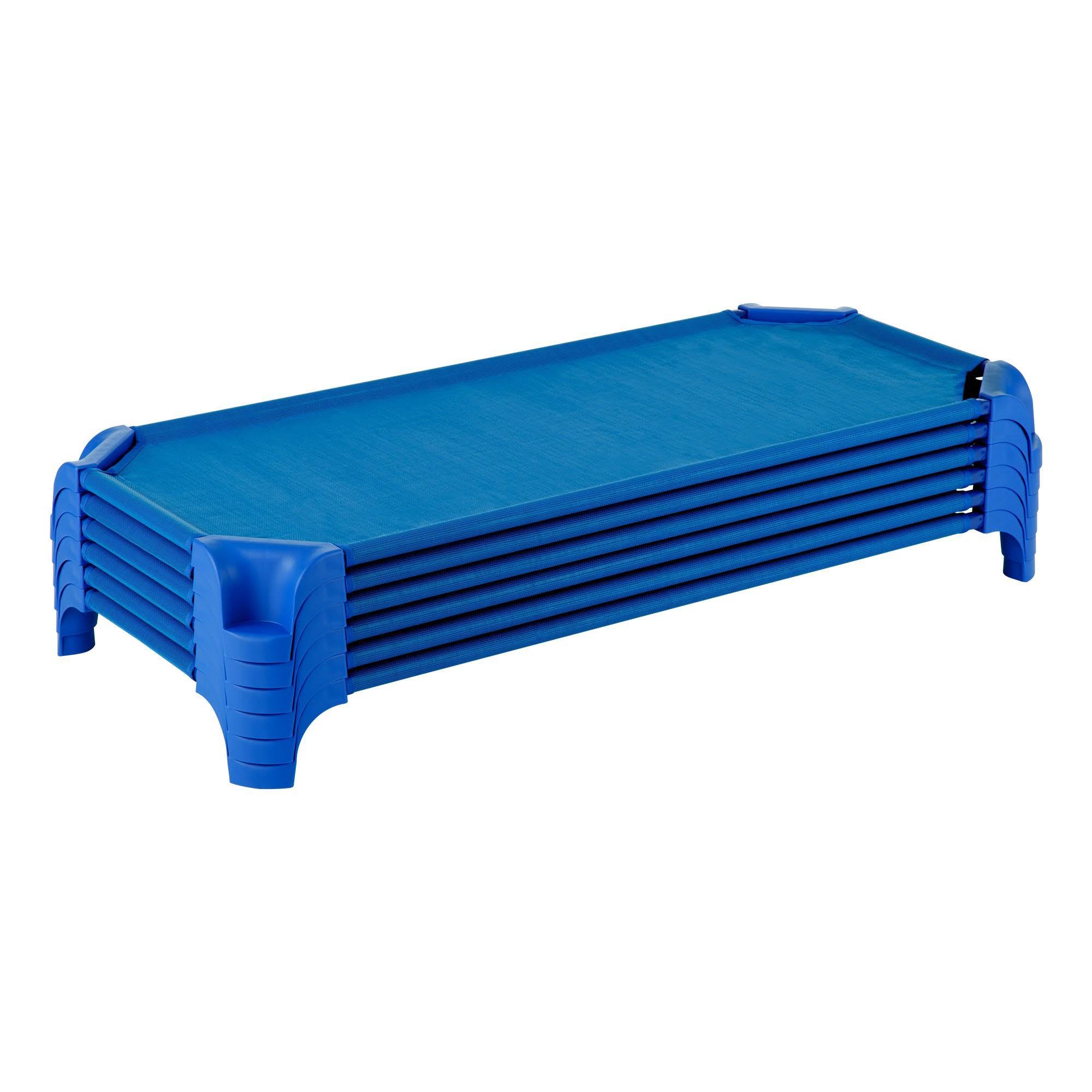 Sprogs SPG-16134-BL-SO Heavy-Duty EZ Stackable Daycare Cot Rest